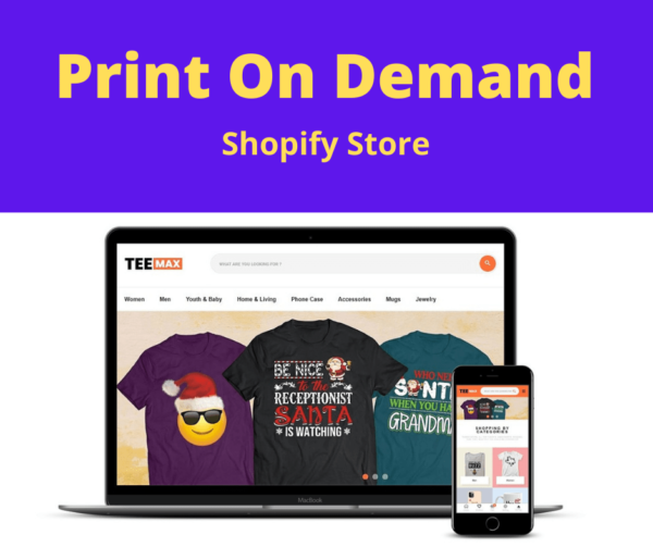 Print on Demand Shopify store